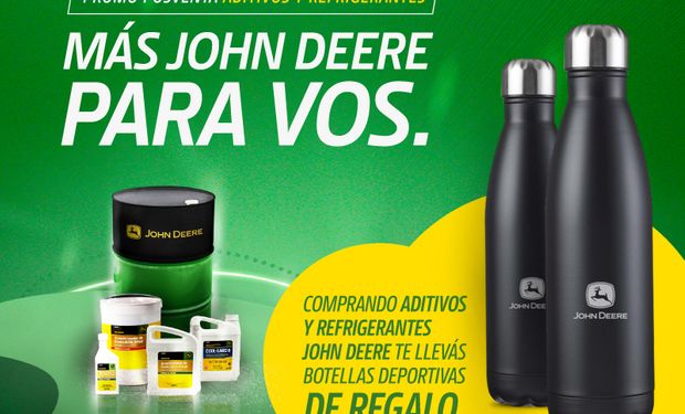 John Deere: la nueva promo de aditivos y refrigerantes