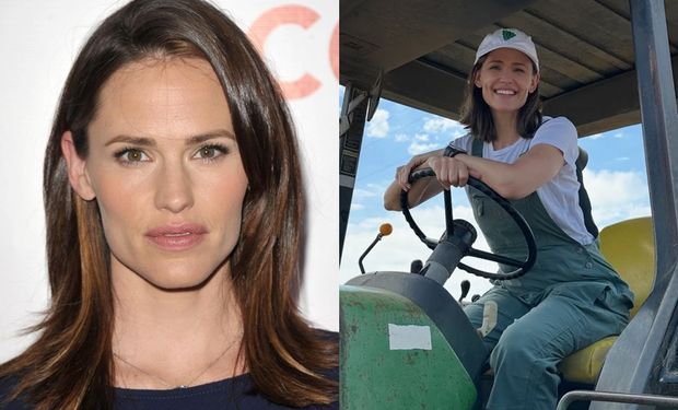Jennifer Garner en un tractor: la celebrity estadounidense que también es productora agropecuaria