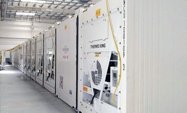 Los nuevos contenedores que pueden mantener la temperatura del espacio inferior a -18°C en ambientes de hasta 38°C