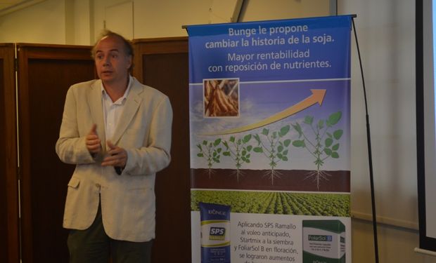 Jorge Bassi, Gerente de Marketing y Desarrollo de la División de Fertilizantes de Bunge.