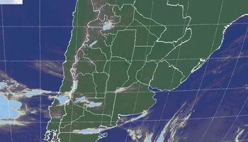 Jornada muy fría en el sur de la región pampeana