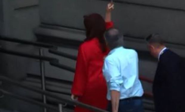El polémico gesto de Cristina Kirchner en la asunción de Javier Milei