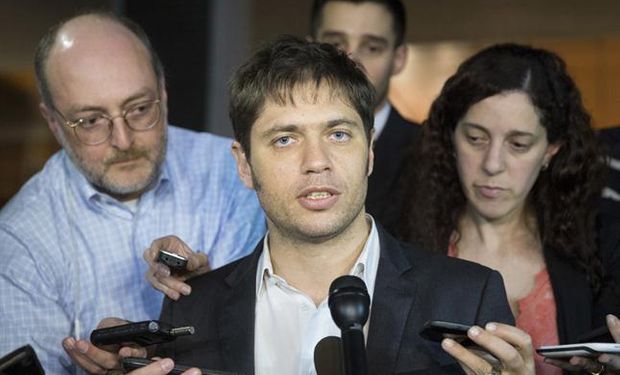 Axel Kicillof ya está reunido con el mediador Daniel Pollack