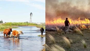 Video: La Pampa entre el fuego y el agua