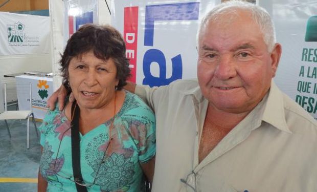 José “Coco” Cabrera junto a su esposa Cristina. Vivencias de un pequeño ganadero del norte cordobés (Juan Carlos Vaca). Foto: La Voz