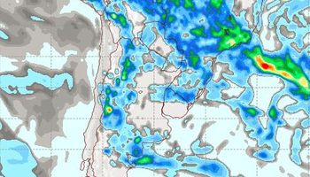 Pronostican lluvias débiles para la zona central del país