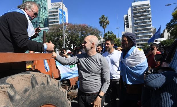 Larreta habló de un plan para el campo y resaltó que los productores son “héroes” por producir en este contexto