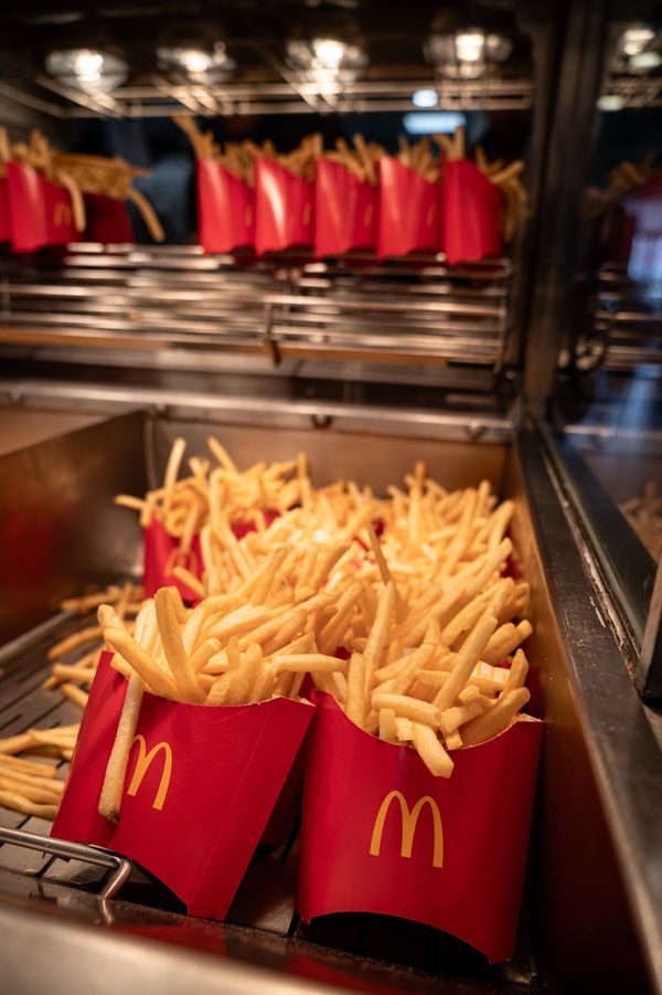 Las tradicionales papas de McDonald´s