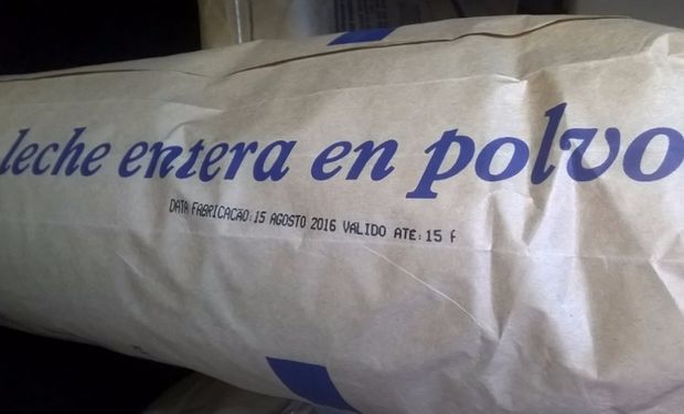 Las exportaciones argentinas de leche en polvo entera a granel declaradas en abril pasado fueron de 13.037 toneladas.