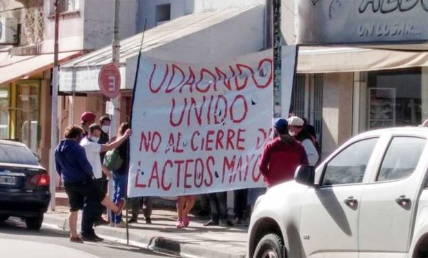 El lunes seguirá la conciliación por el conflicto en Lácteos Mayol