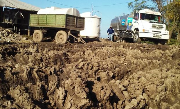 $ 0,40 por litro para los primeros 3000 litros diarios.