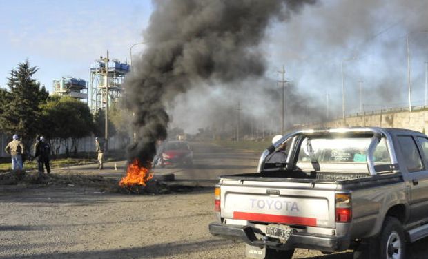 El conflicto se llevaba adelante desde primeras horas del día de hoy.