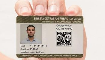 Libreta del trabajador rural: nuevo formato