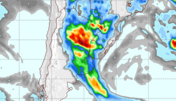 Lluvias de muy buen volumen: qué dice ahora el ponóstico del tiempo