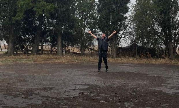 Las lluvias cubrieron gran parte de la zona central del país: reportan registros superiores a los 40 - 50 mm