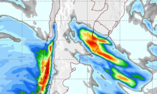 Se vienen eventos pluviales significativos: qué zonas recibirán los máximos de lluvia