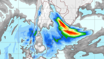Las zonas que reciben lluvias este martes y las heladas que avanzan sobre la región pampeana