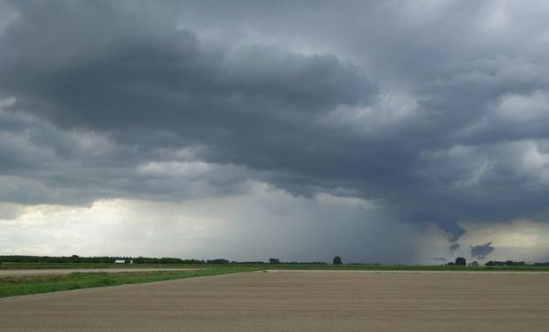 Alerta amarilla por lluvias y tormentas en la región centro