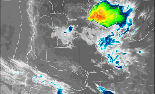 Lluvias: una perturbación está generando tormentas desde el centro de Santa Fe