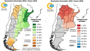 Efecto El Niño: las zonas que más lluvias recibirán en los próximos meses