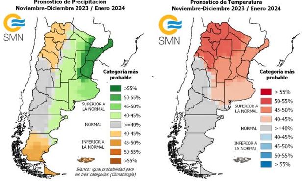 Efecto El Niño: las zonas que más lluvias recibirán en los próximos meses