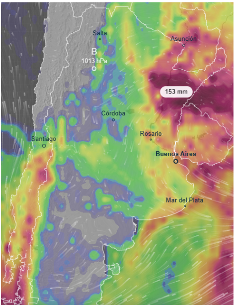 lluvias acumuladas