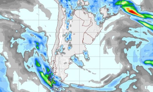 Pronóstico lluvias viernes 25 de noviembre de 2016.