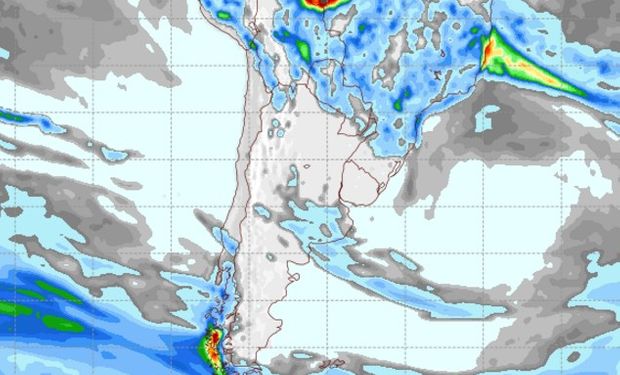 Pronóstico lluvias para el domingo 18 de diciembre.