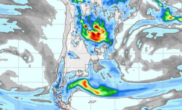 Pronóstico lluvias domingo 27 de noviembre de 2016.