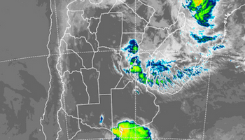Sobre Santa Fe y Entre Ríos se mantienen las chances de precipitaciones