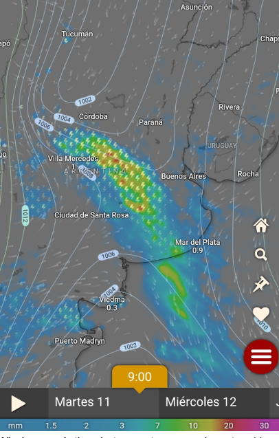 lluvias campo argentina
