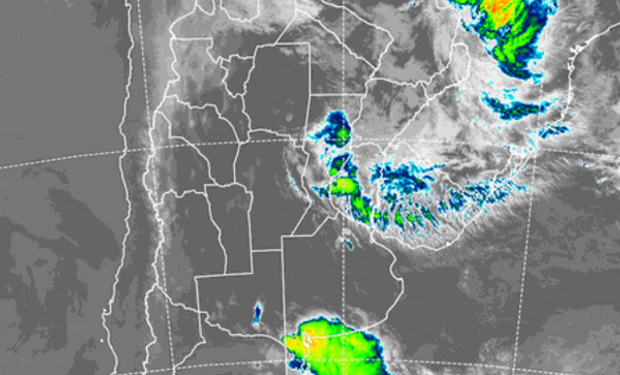 Sobre Santa Fe y Entre Ríos se mantienen las chances de precipitaciones