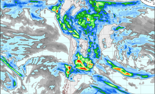 Para los próximos días, sobre todo el domingo: anticipan coberturas de lluvias generalizadas