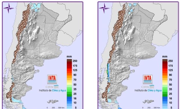 Mapa de Precipitaciones.