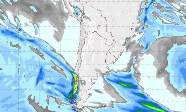Pronóstico de lluvias para el 28 de julio.