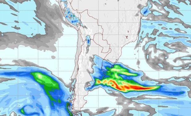 Pronóstico de lluvias para el miércoles 30 de agosto.