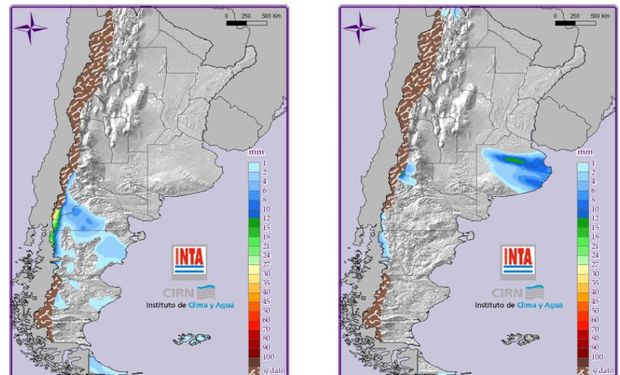 Mapa de Precipitaciones.