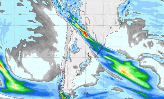 Pronóstico de precipitaciones para el 15 de septiembre.