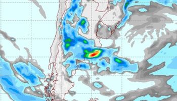 El pronóstico del clima anticipa lluvias para la región oeste del país