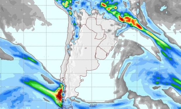Pronóstico lluvias para el viernes 16 de diciembre.