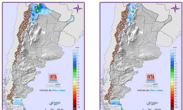 Mapa de Precipitaciones.