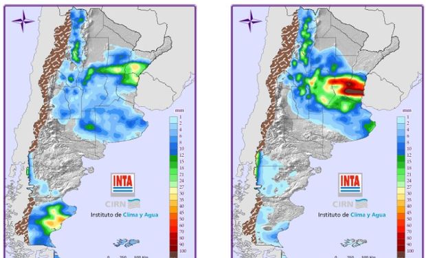 Mapa de Precipitaciones.
