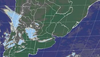 Semana mayormente seca sobre la región pampeana