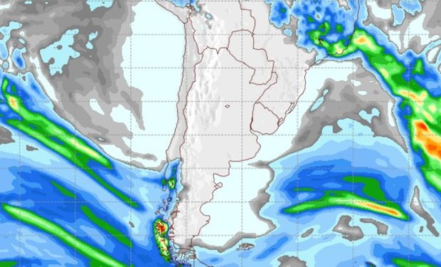 Pronóstico de lluvias para el sábado 28 de abril.