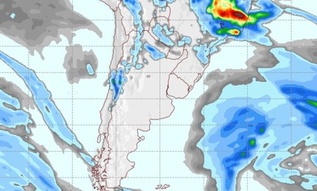 Pronóstico lluvias miércoles 23 de noviembre de 2016.