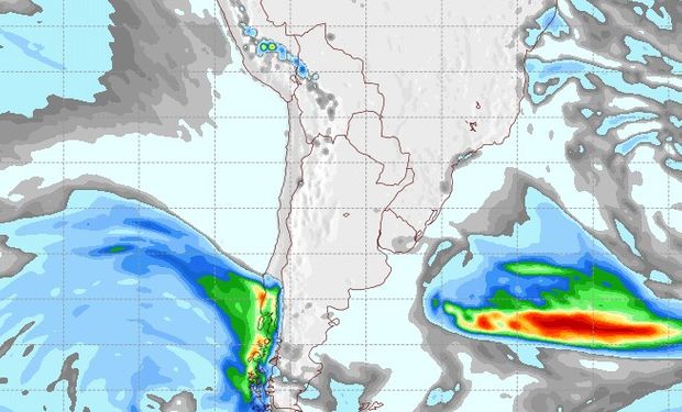 Pronóstico de lluvias para el jueves 31 de agosto.