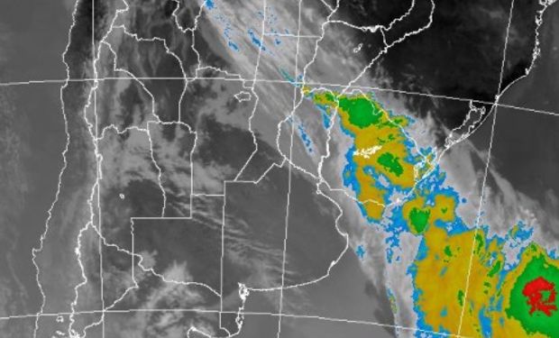 Se prevén valores de precipitación acumulada entre 30 y 50 mm.