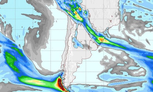 Pronóstico de precipitaciones para el 16 de septiembre.