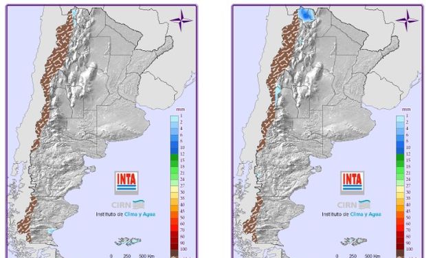 Mapa de Precipitaciones.
