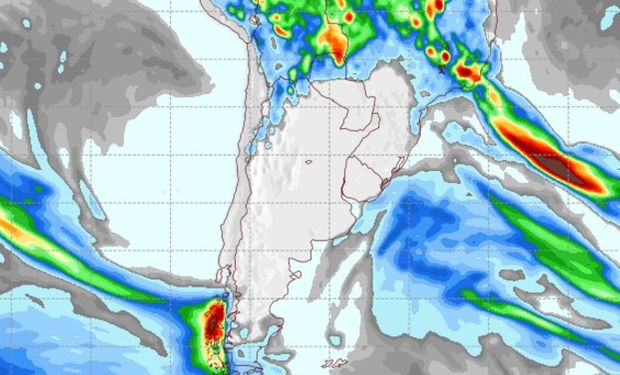 Pronóstico lluvias para el jueves 15 de diciembre.